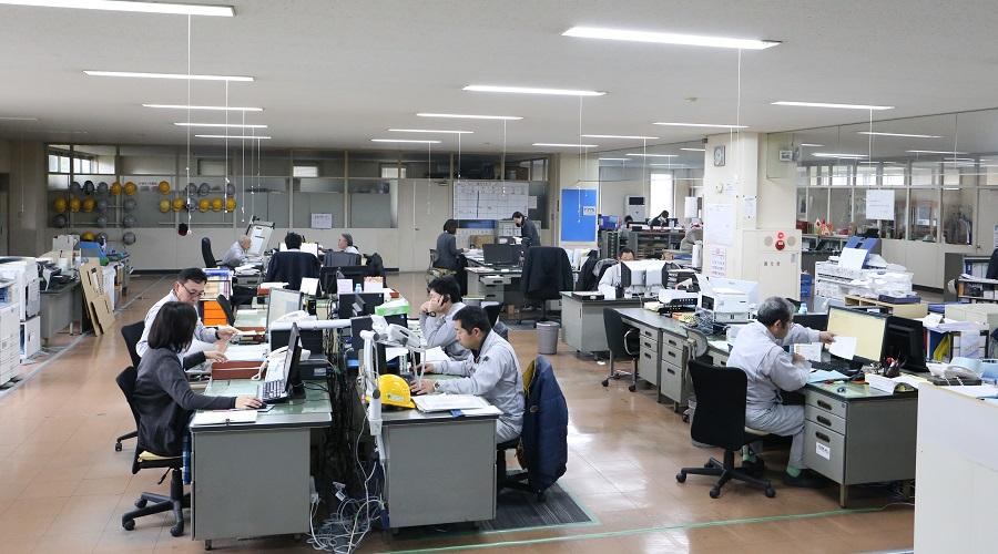 那須事業所/事務棟フロア内