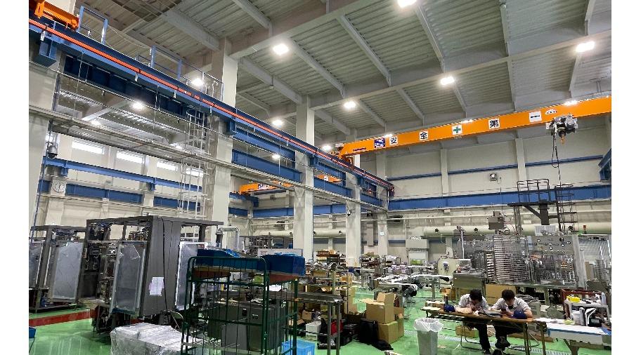 包装ラインの試運転が可能に