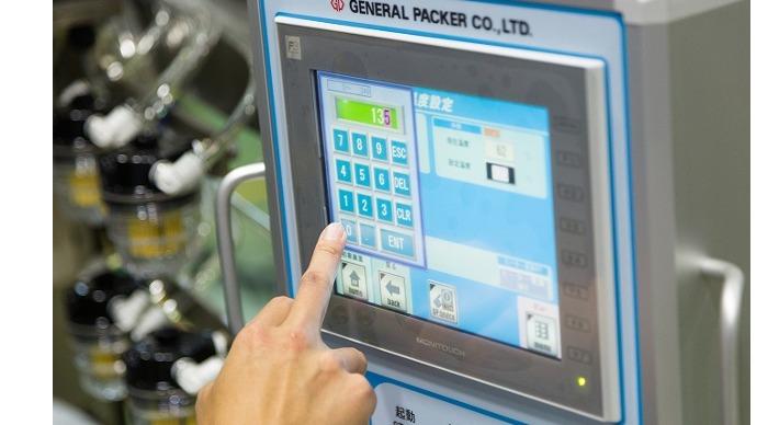 タッチパネルで操作性が高い