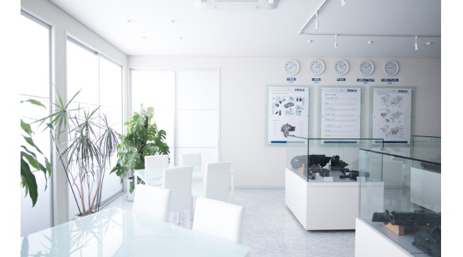 真岡工場 エントランス