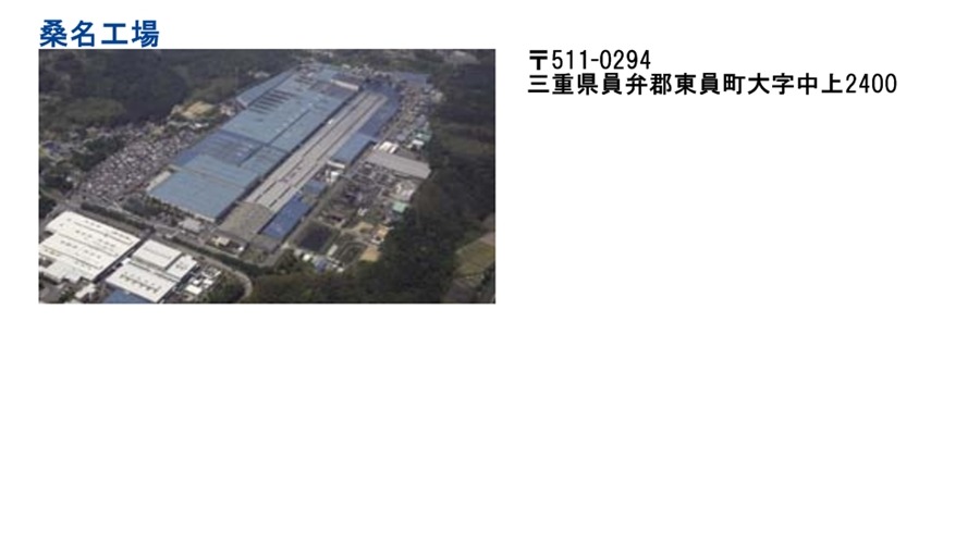 桑名工場