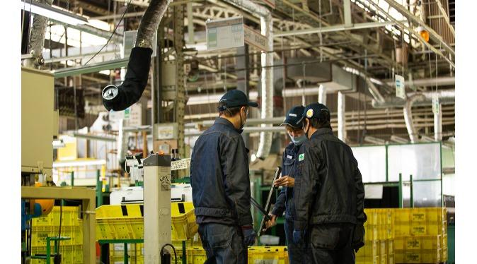 本社工場内の風景