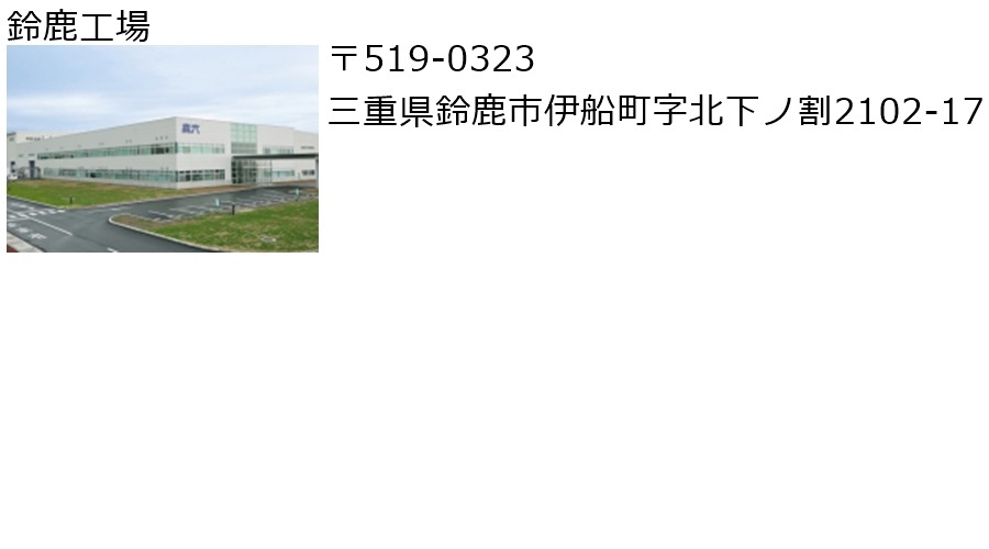 鈴鹿工場