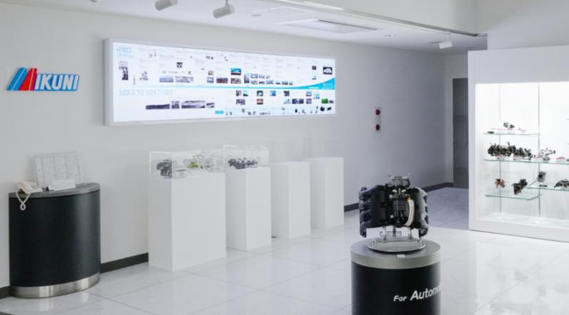 製品展示ブース