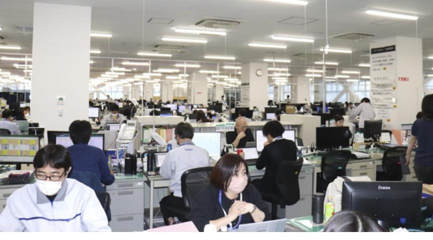 職場の風景(フロア)