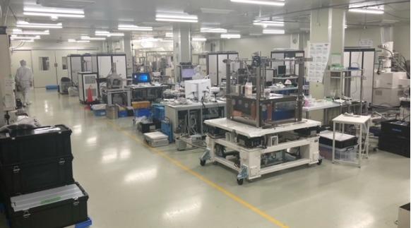製造工場内クリーンルーム