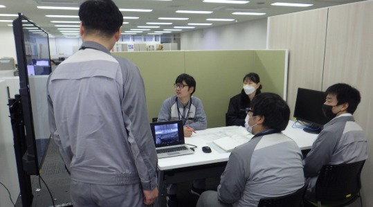 打合せの様子